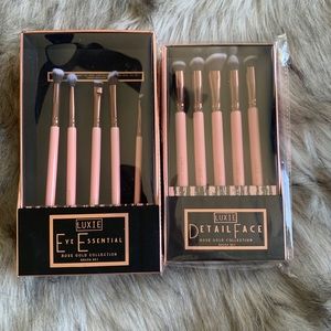 Luxie eye and detail face brush sets